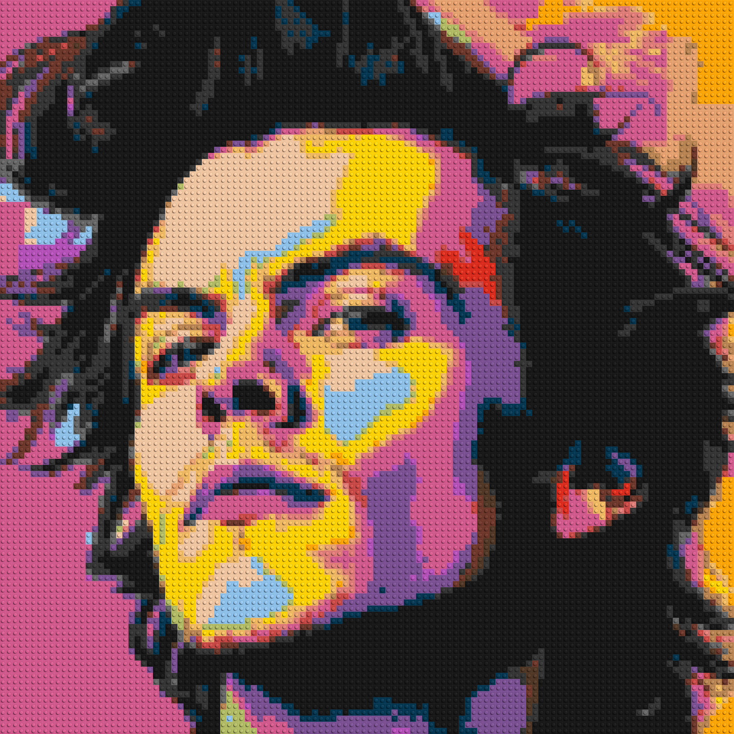 Harry Styles - Brick Art Mosaic Kit 5x5 large