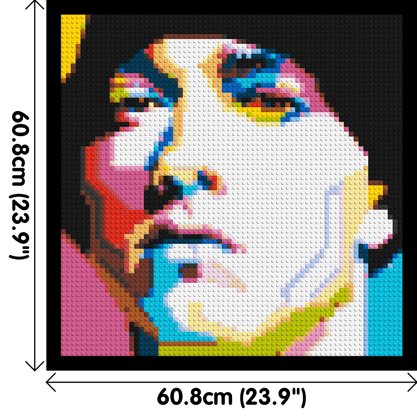 Eminem - Brick Art Mosaic Kit 3x3 large