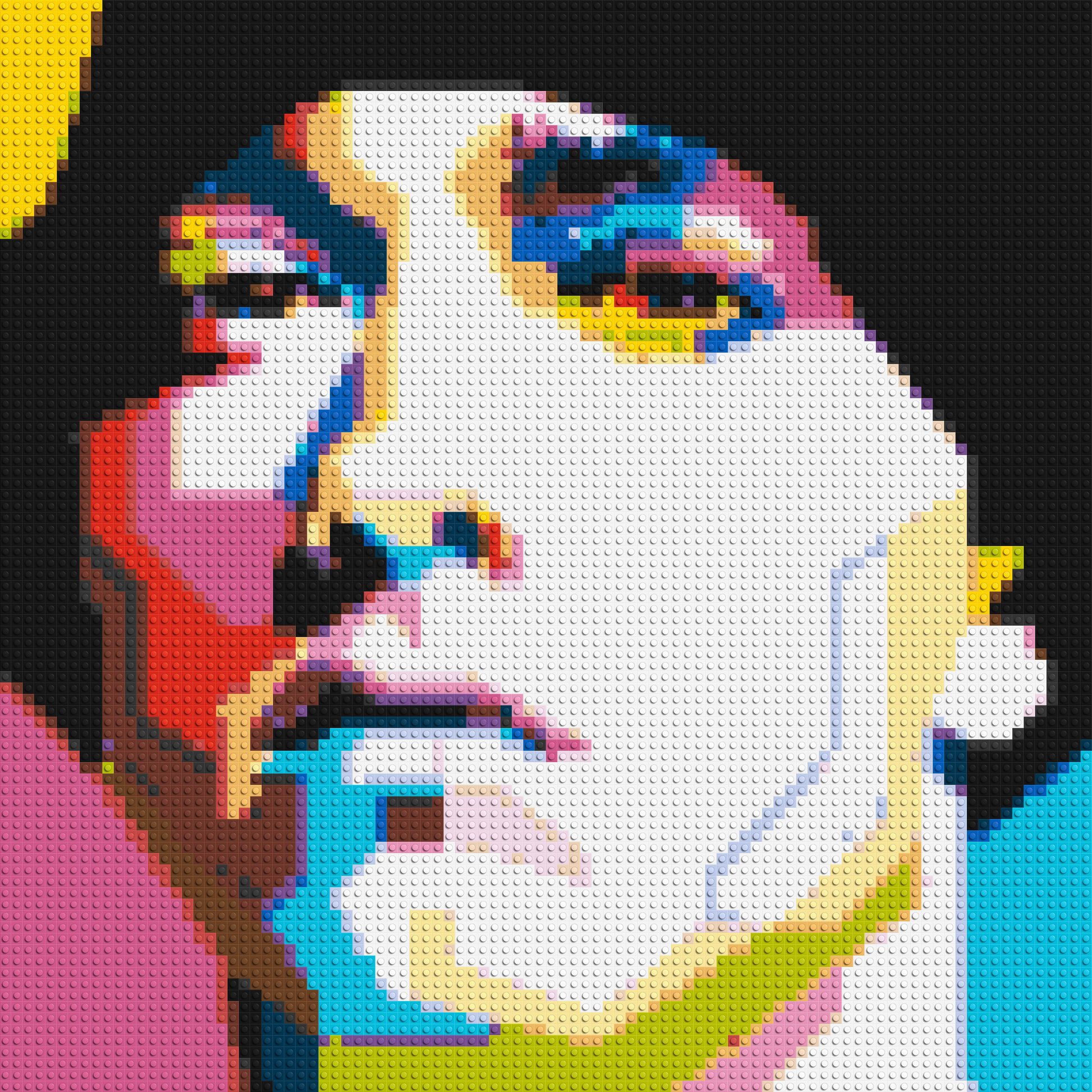 Eminem - Brick Art Mosaic Kit 4x4 large