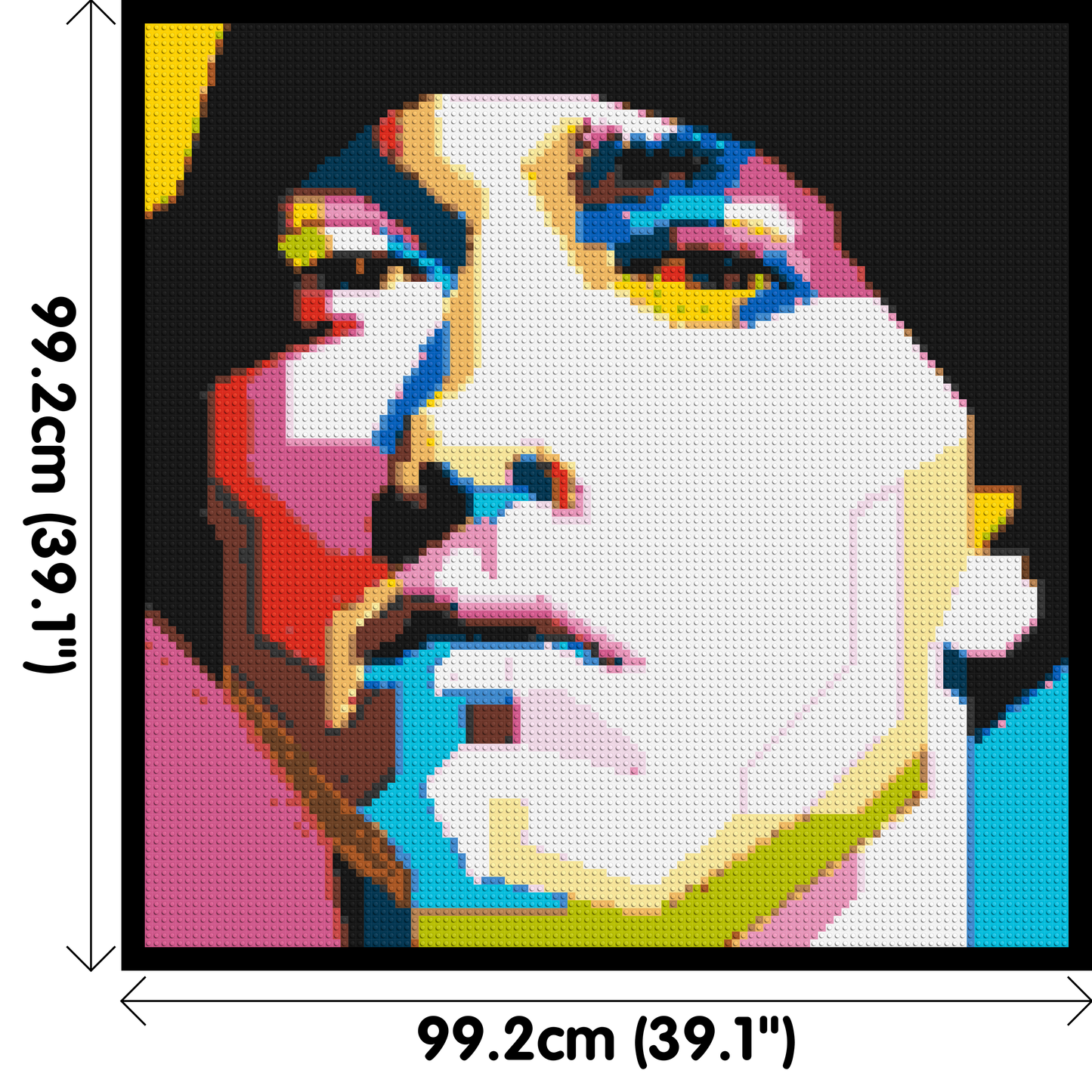 Eminem - Brick Art Mosaic Kit 5x5 large