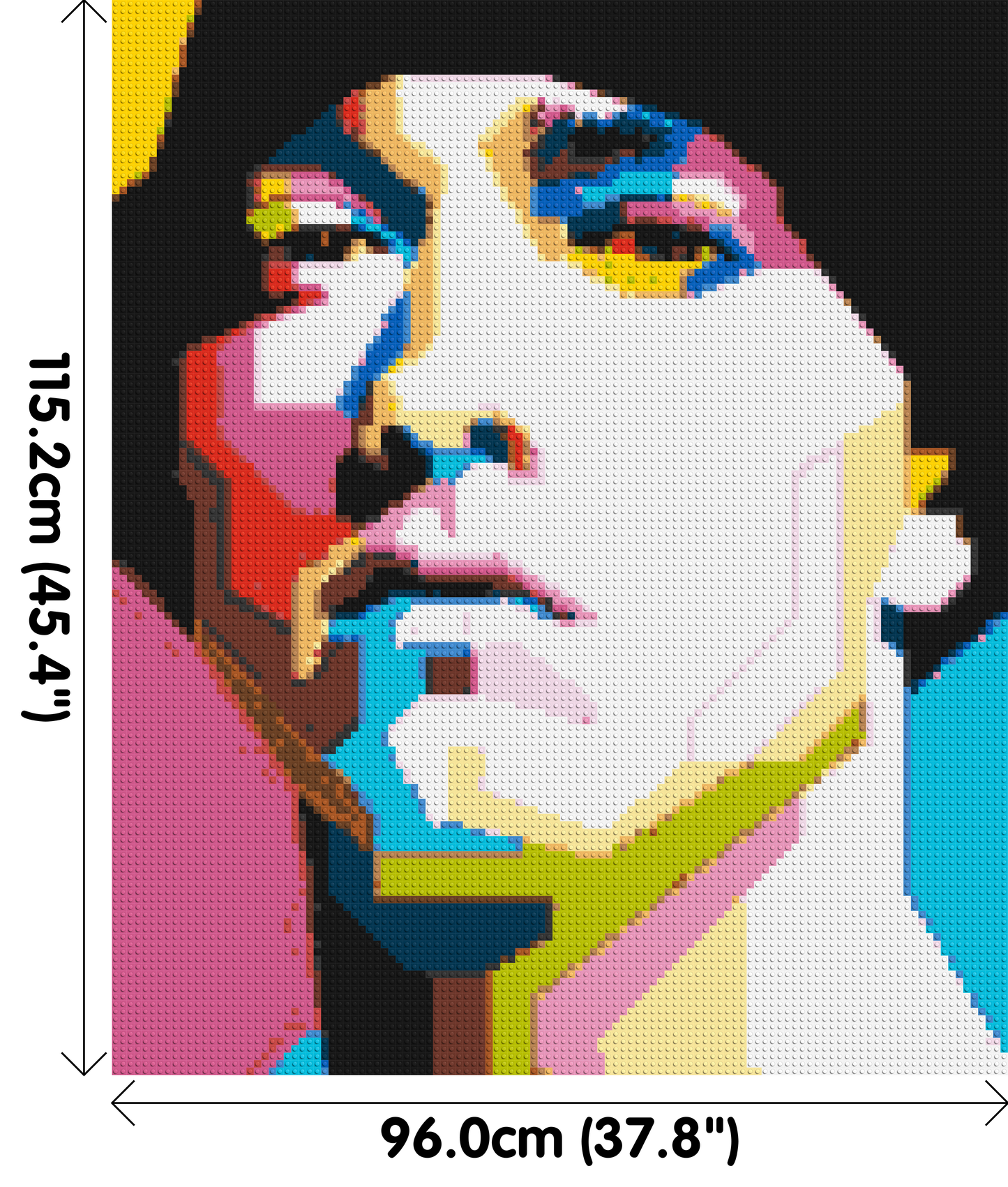 Eminem - Brick Art Mosaic Kit 5x6 large