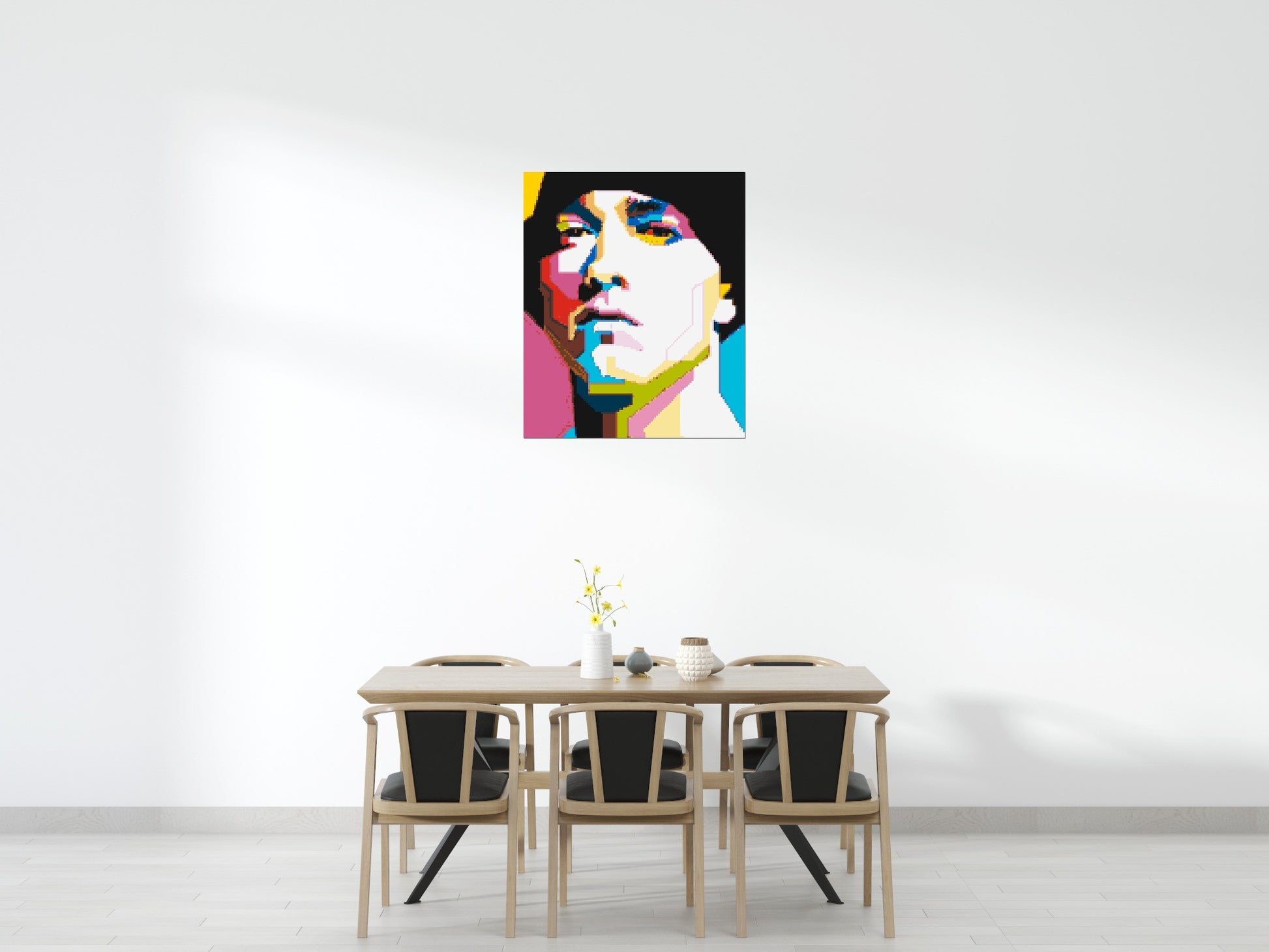 Eminem - Brick Art Mosaic Kit 5x6 scene