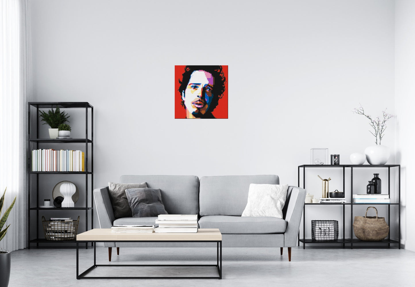 Chris Cornell - Brick Art Mosaic Kit 3x3 large