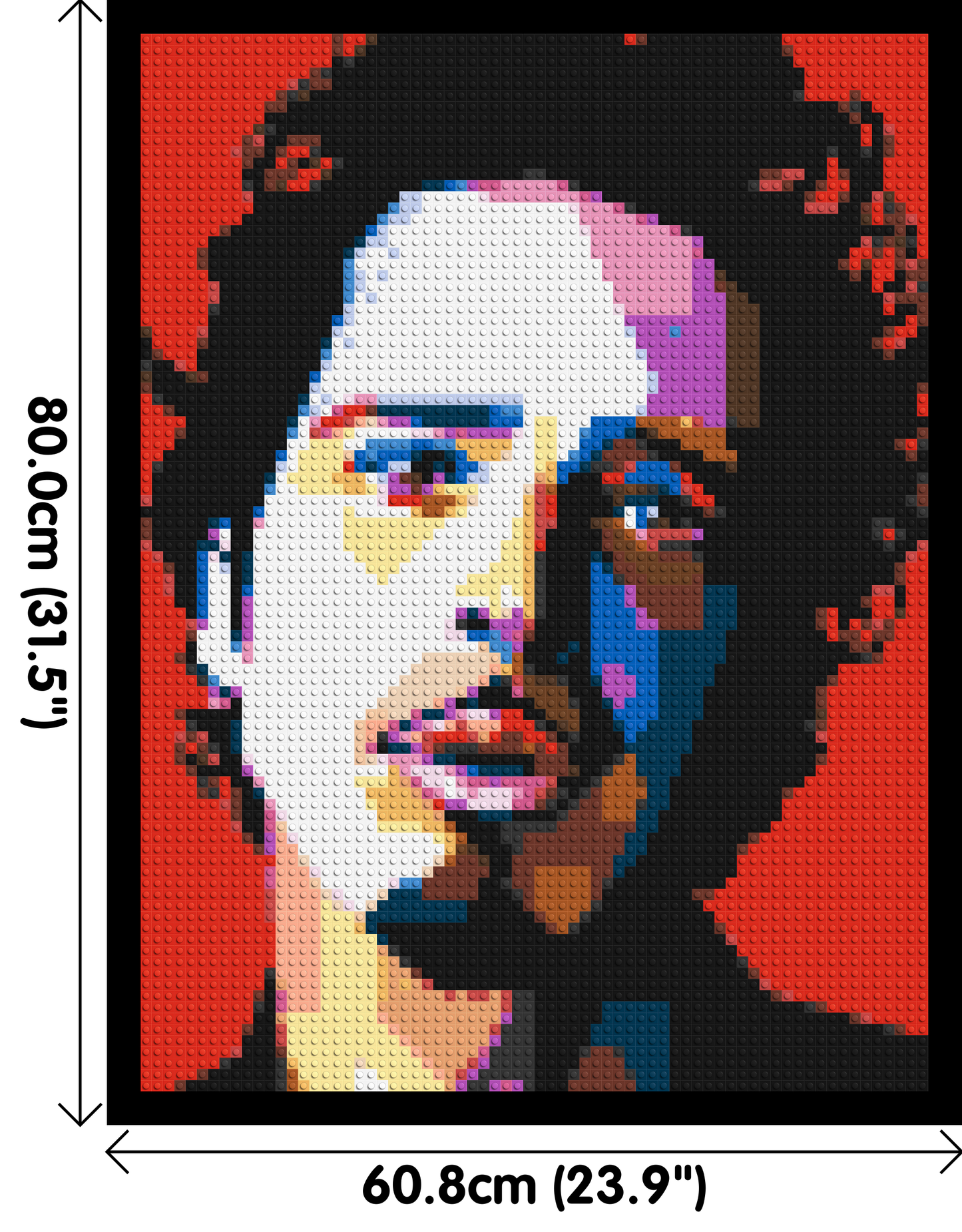 Chris Cornell - Brick Art Mosaic Kit 3x4 large