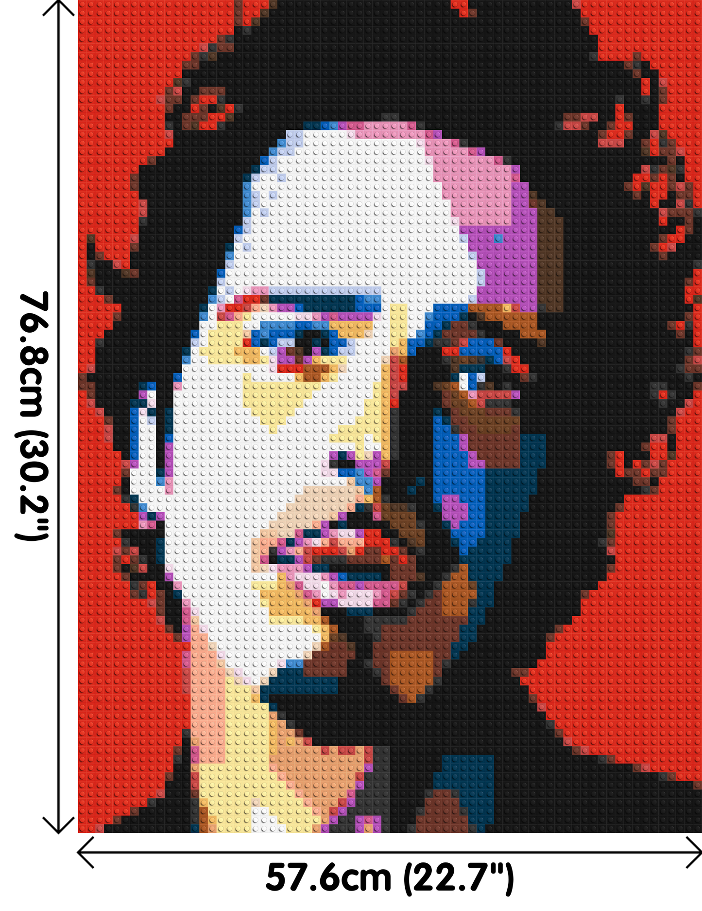 Chris Cornell - Brick Art Mosaic Kit 3x4 large