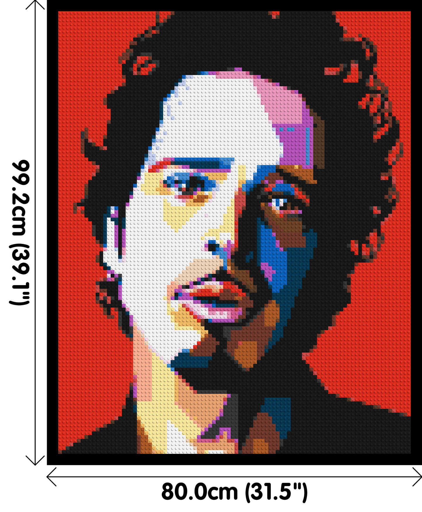 Chris Cornell - Brick Art Mosaic Kit 4x5 large