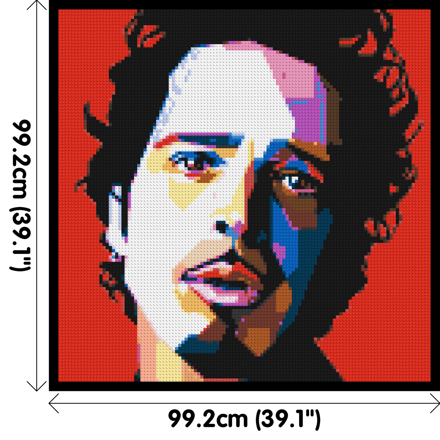 Chris Cornell - Brick Art Mosaic Kit 5x5 large