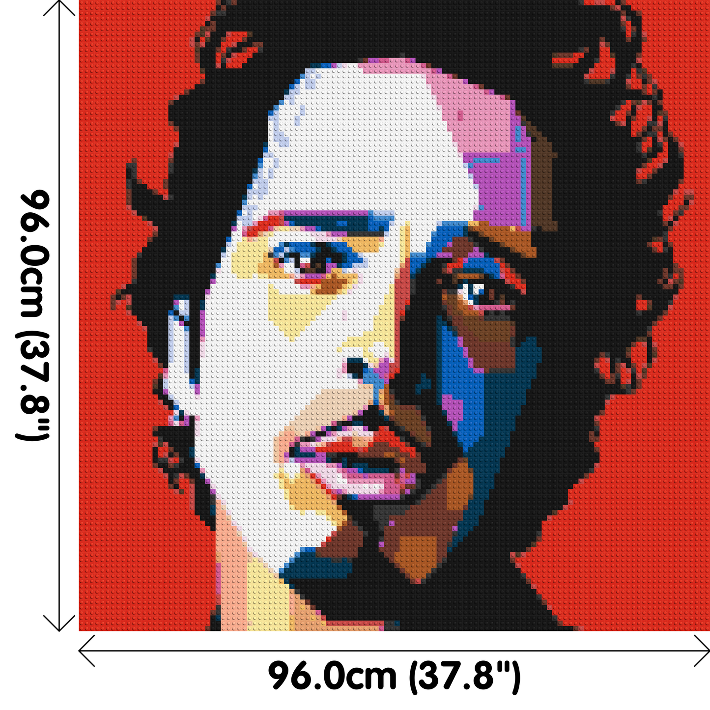 Chris Cornell - Brick Art Mosaic Kit 5x5 large