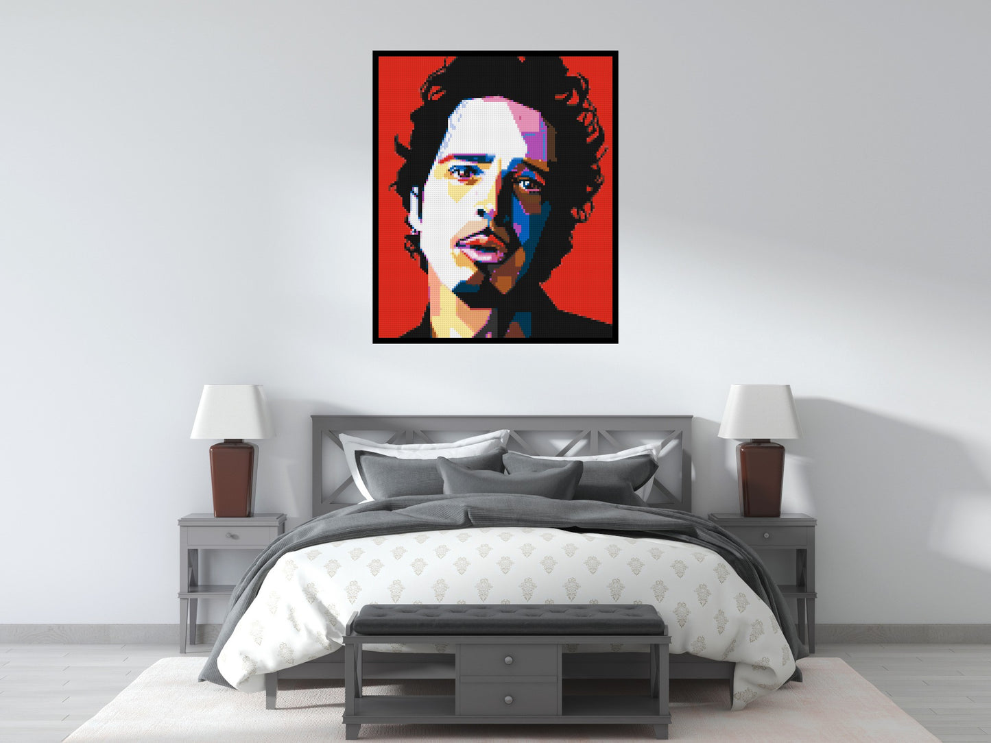 Chris Cornell - Brick Art Mosaic Kit 5x6 large