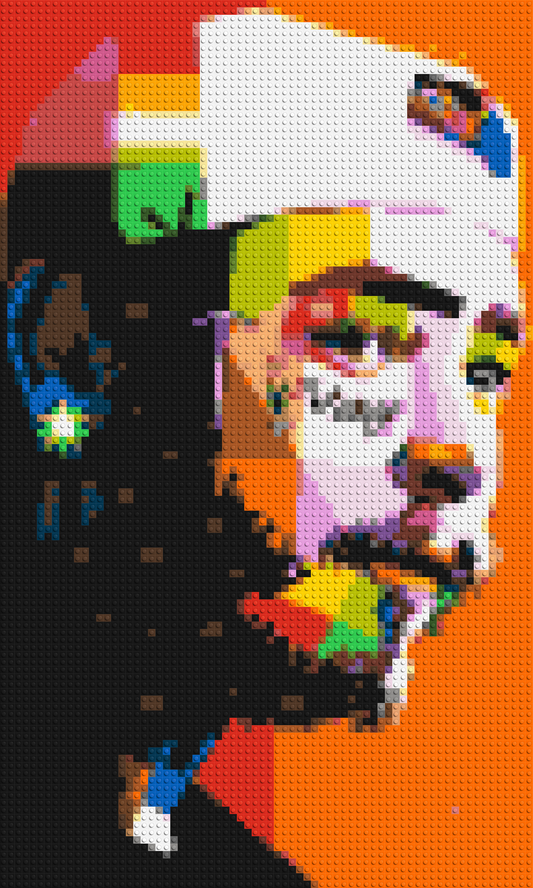 Post Malone - Brick Art Mosaic Kit 3x5 large