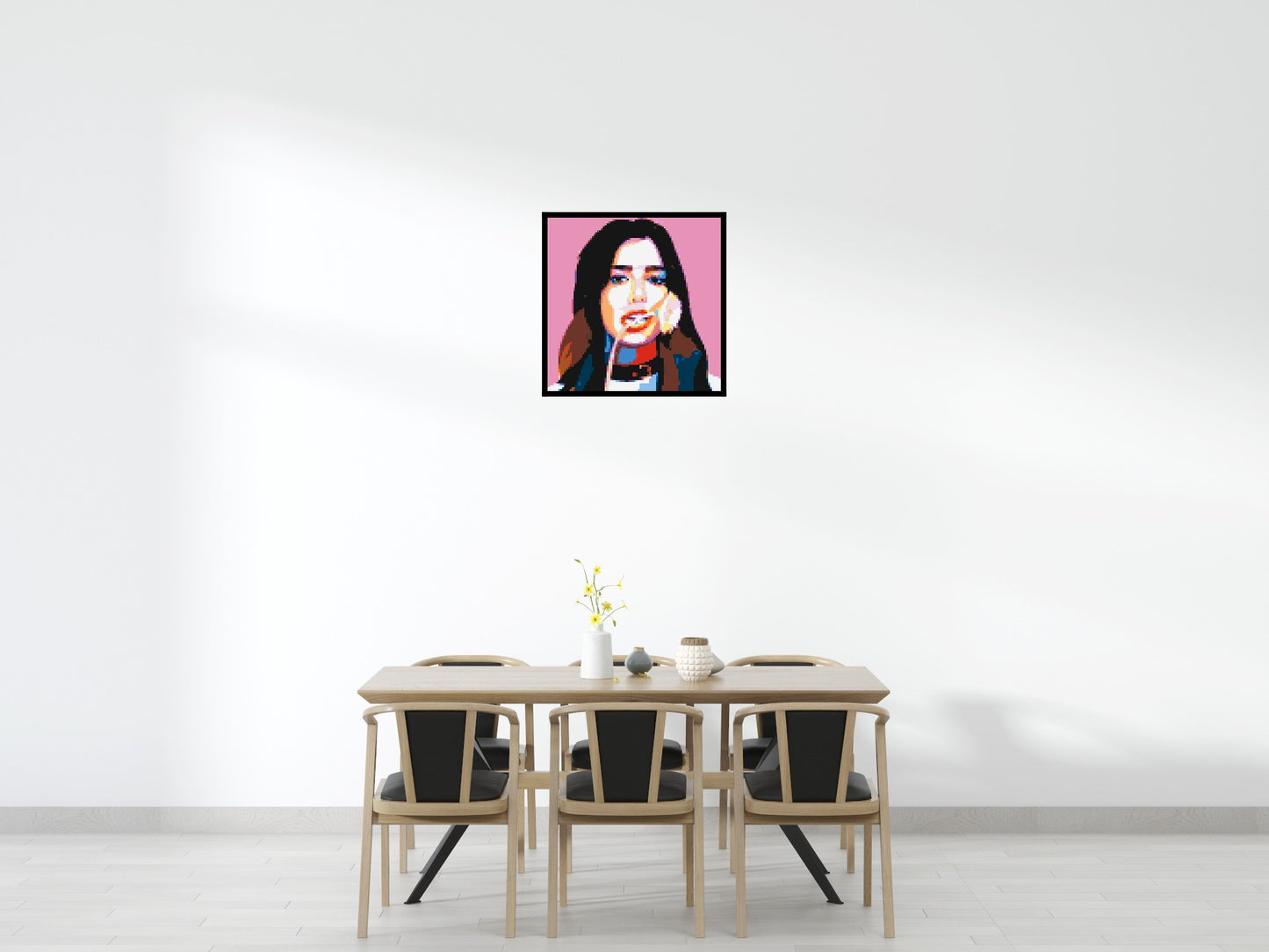 Dua Lipa #3 - Brick Art Mosaic Kit 4x4 large