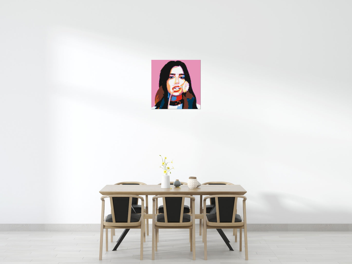 Dua Lipa #3 - Brick Art Mosaic Kit 4x4 large