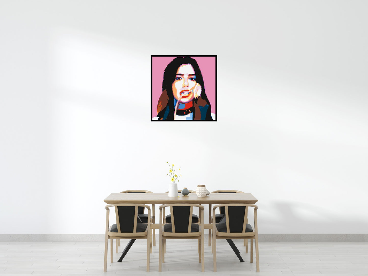 Dua Lipa #3 - Brick Art Mosaic Kit 5x5 large