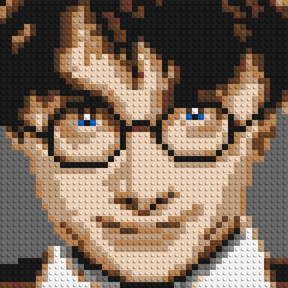 Harry Potter - Brick Art Mosaic Kit 2x2 large