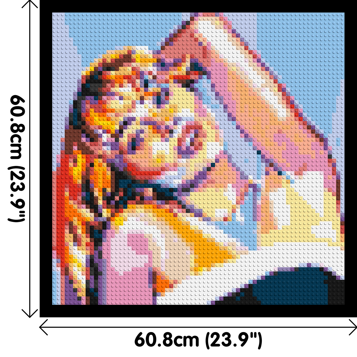 Sabrina Carpenter - Brick Art Mosaic Kit 3x3 large