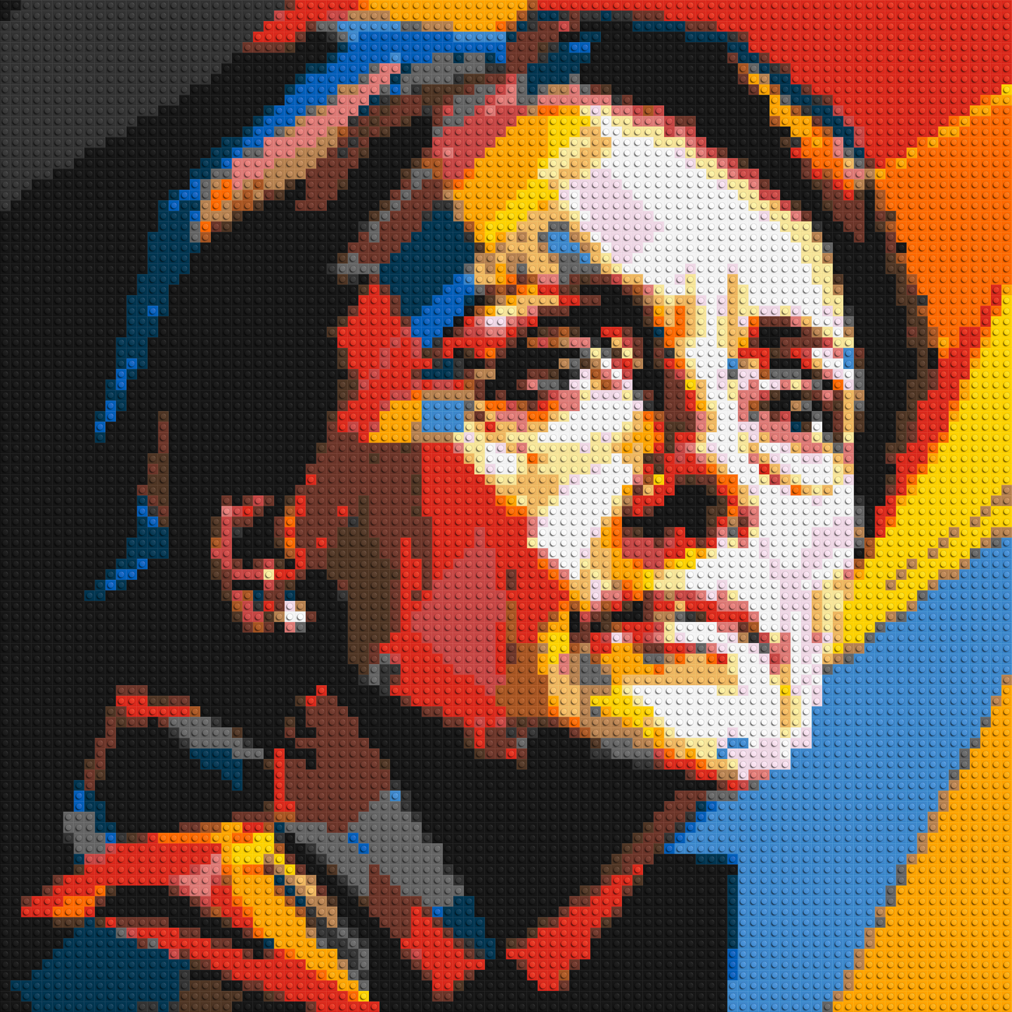 Georgia O'Keeffe - Brick Art Mosaic Kit 4x4 large