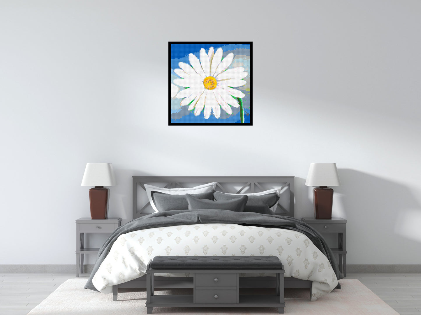 Margherite - Brick Art Mosaic Kit 4x4 large