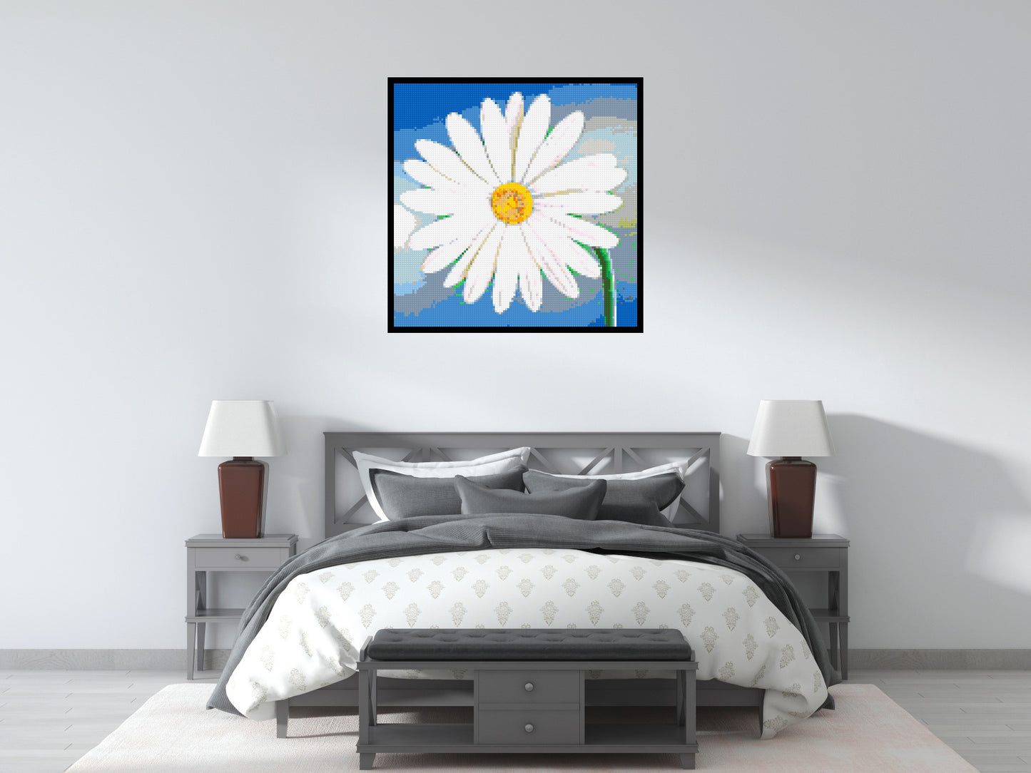 Margherite - Brick Art Mosaic Kit 5x5 large