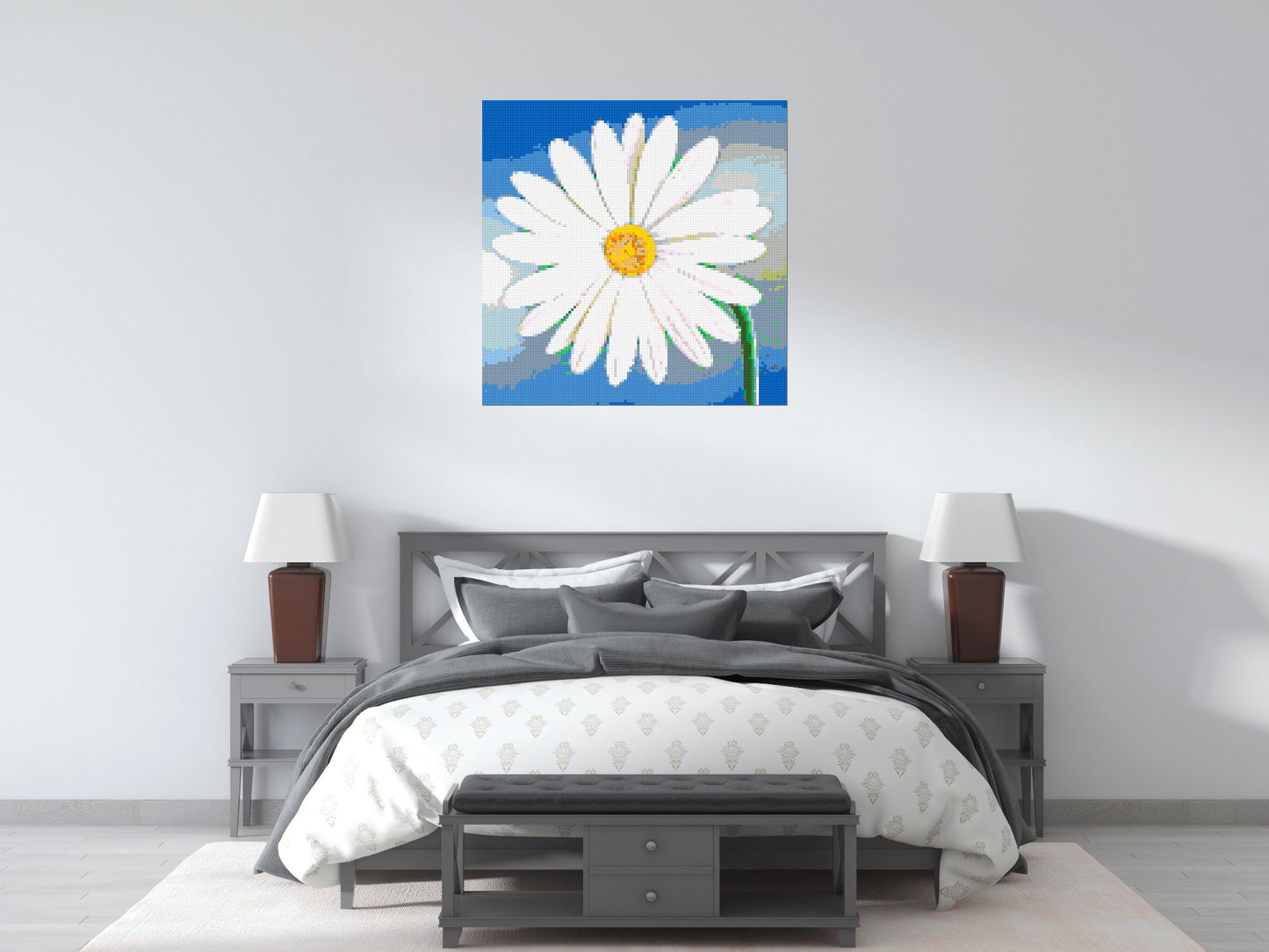 Margherite - Brick Art Mosaic Kit 5x5 large