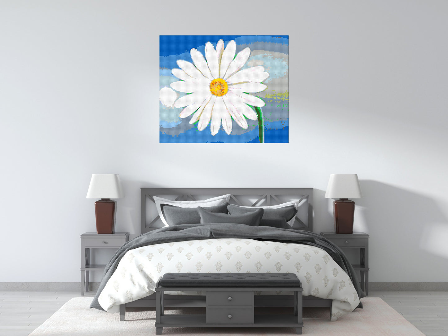 Margherite - Brick Art Mosaic Kit 6x5 large