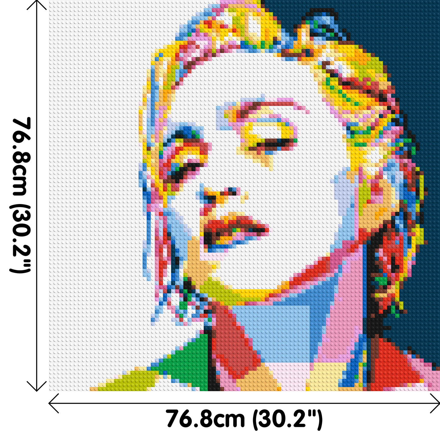 Madonna - Brick Art Mosaic Kit 4x4 large