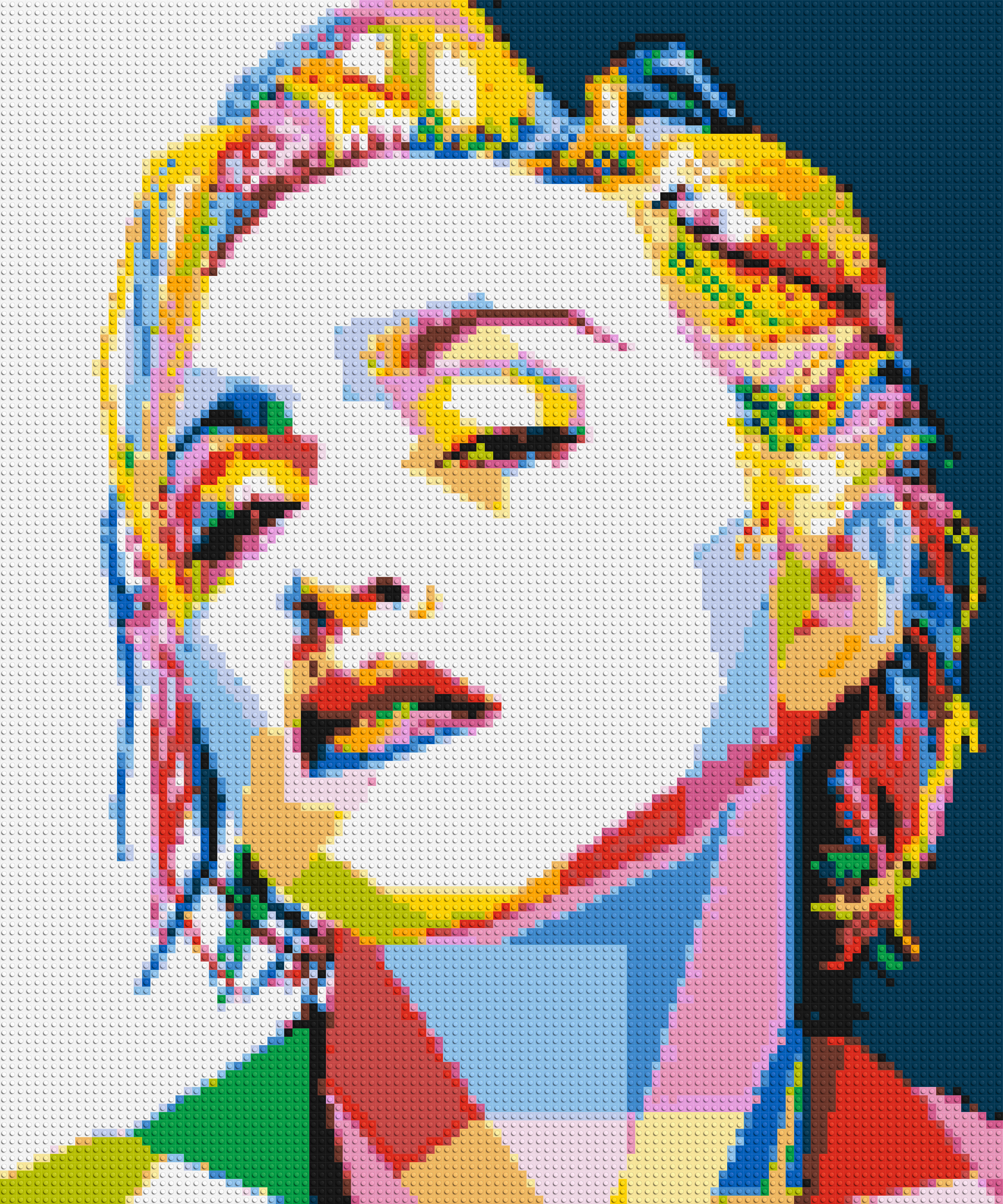 Madonna - Brick Art Mosaic Kit 5x6 large