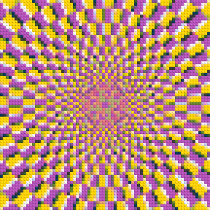 Abstract Pattern #5 - Brick Art Mosaic Kit 3x3 large