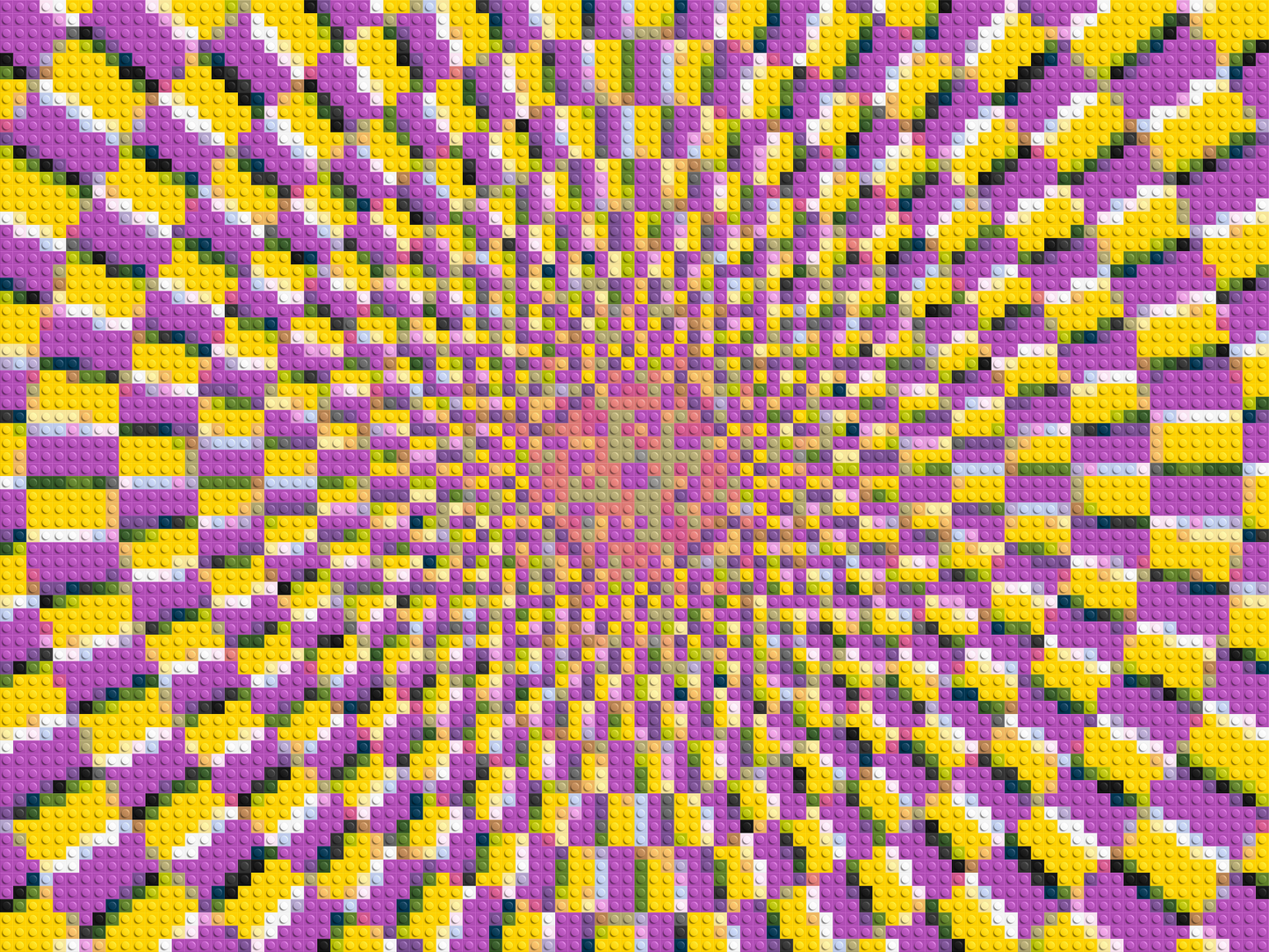 Abstract Pattern #5 - Brick Art Mosaic Kit 4x3 large