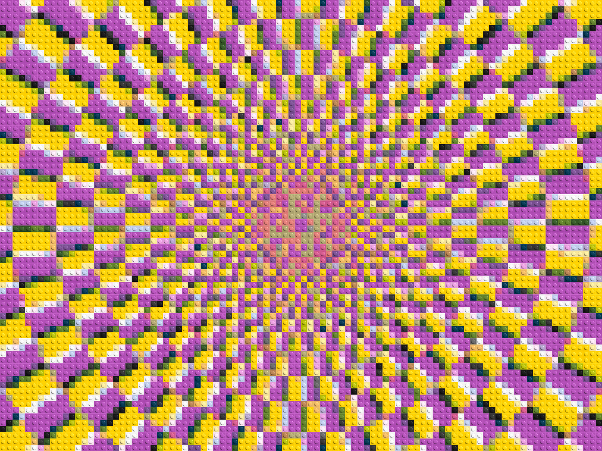 Abstract Pattern #5 - Brick Art Mosaic Kit 4x3 large