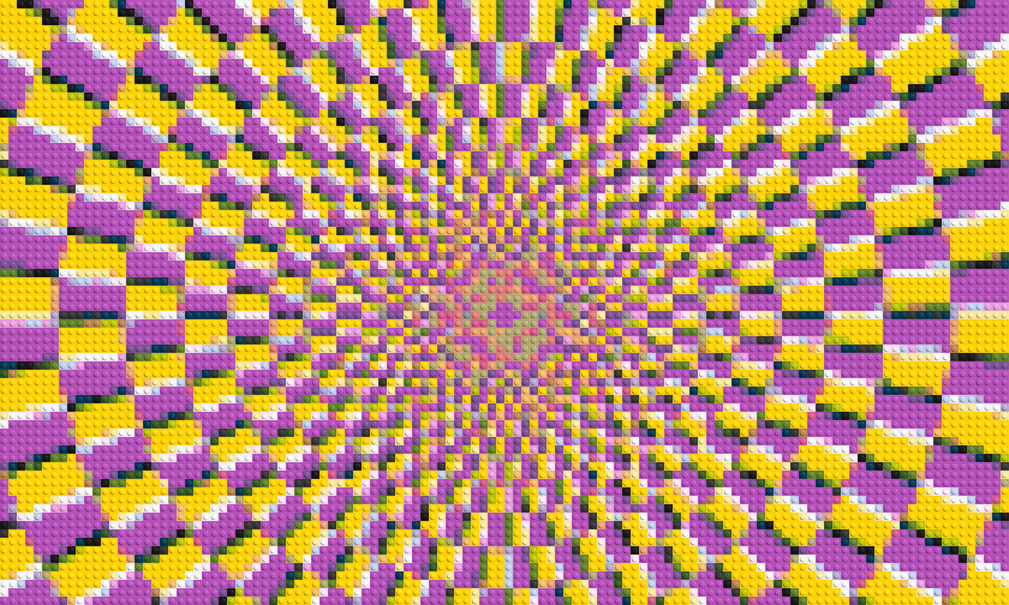 Abstract Pattern #5 - Brick Art Mosaic Kit 5x3 large