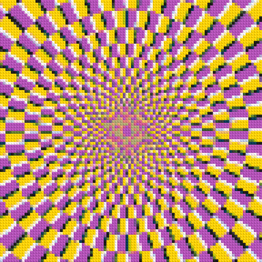 Abstract Pattern #5 - Brick Art Mosaic Kit 4x4 large