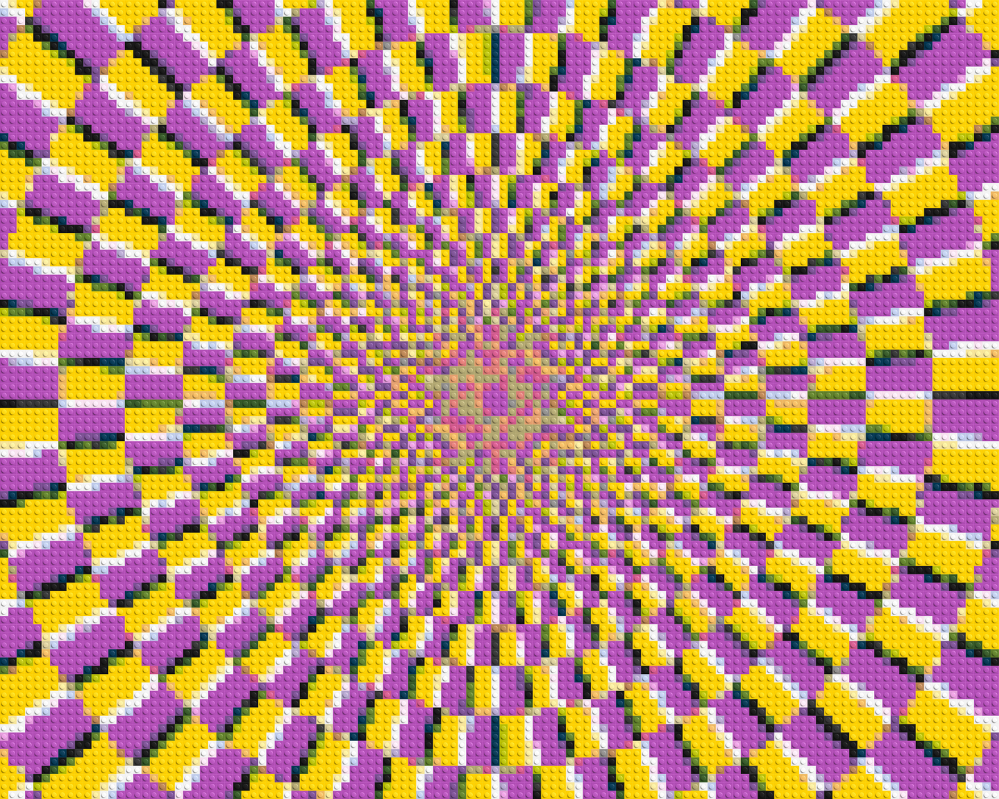 Abstract Pattern #5 - Brick Art Mosaic Kit 5x4 large