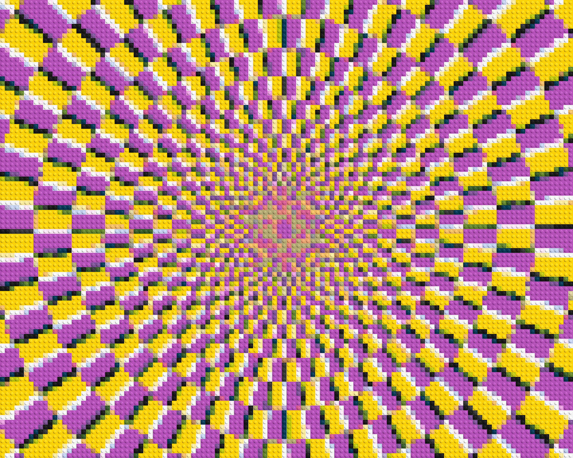 Abstract Pattern #5 - Brick Art Mosaic Kit 5x4 large