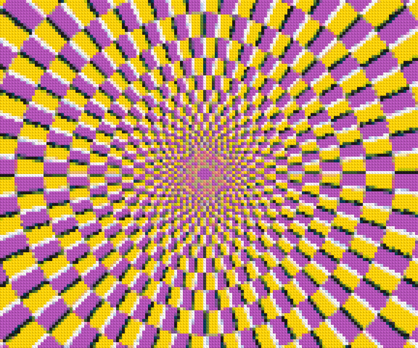 Abstract Pattern #5 - Brick Art Mosaic Kit 6x5 large