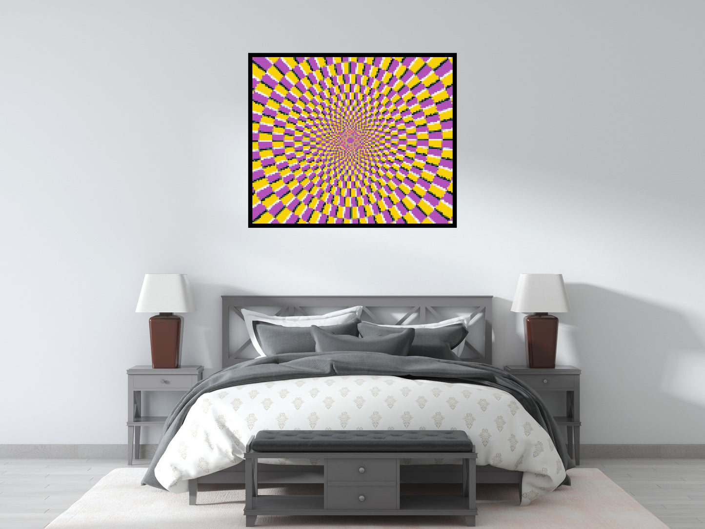 Abstract Pattern #5 - Brick Art Mosaic Kit 6x5 large