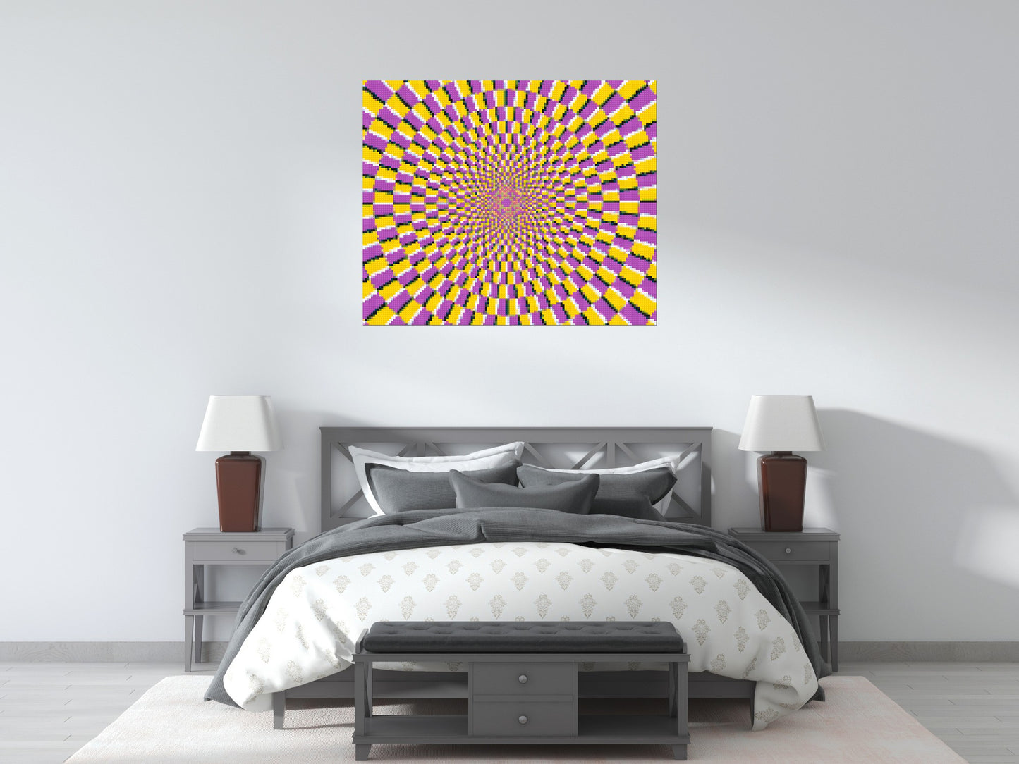 Abstract Pattern #5 - Brick Art Mosaic Kit 6x5 large