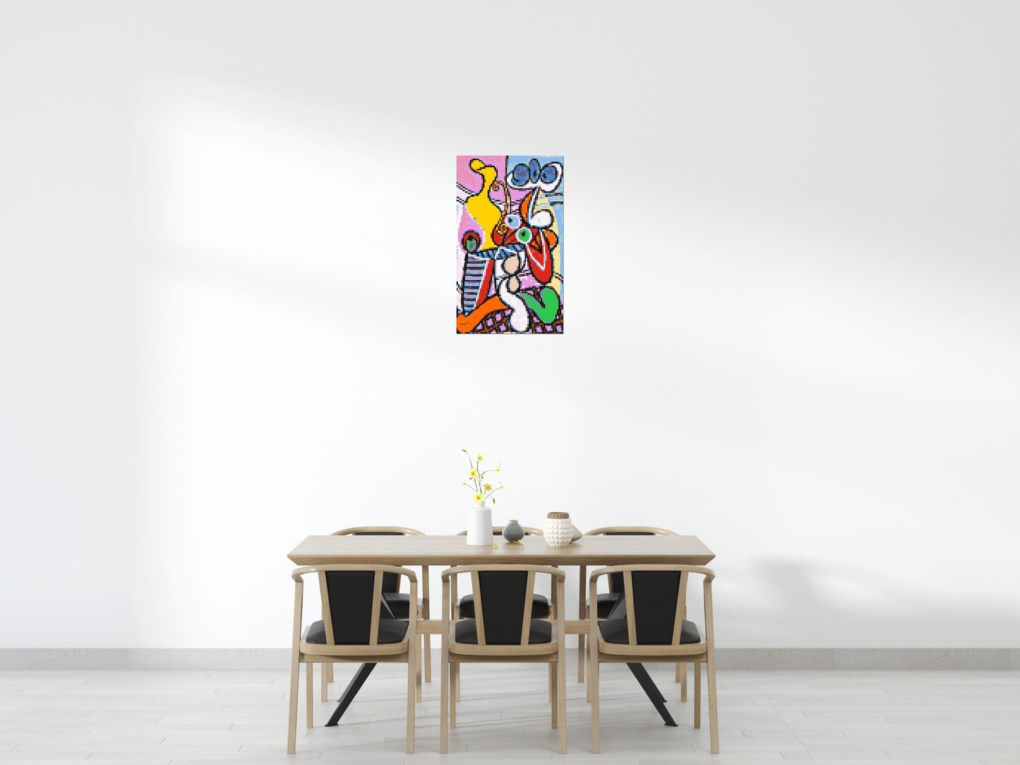 Great Still Life on a Pedestal by Pablo Picasso - Brick Art Mosaic Kit 3x5 large