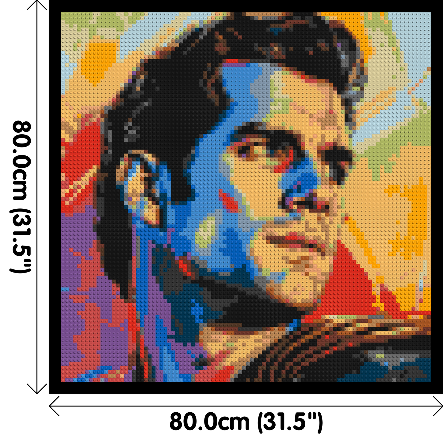 Henry Cavill - Brick Art Mosaic Kit 4x4 large