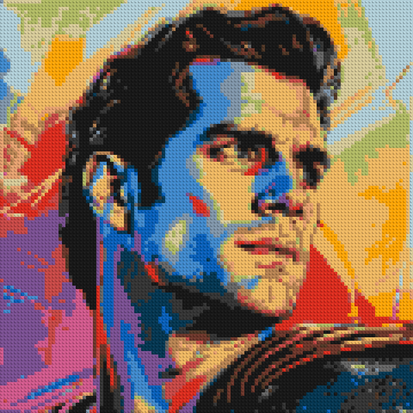 Henry Cavill - Brick Art Mosaic Kit 5x5 large