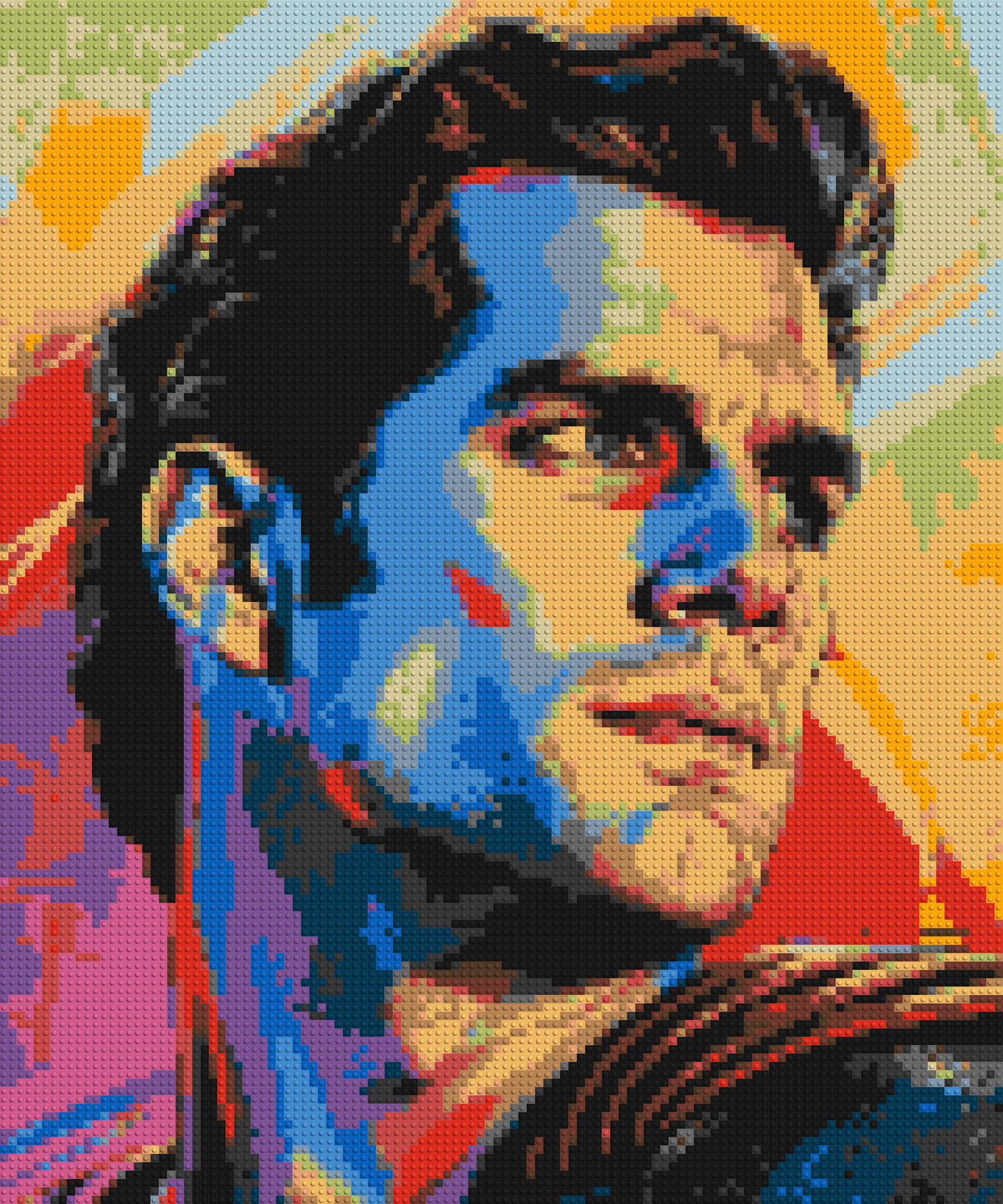 Henry Cavill - Brick Art Mosaic Kit 5x6 large