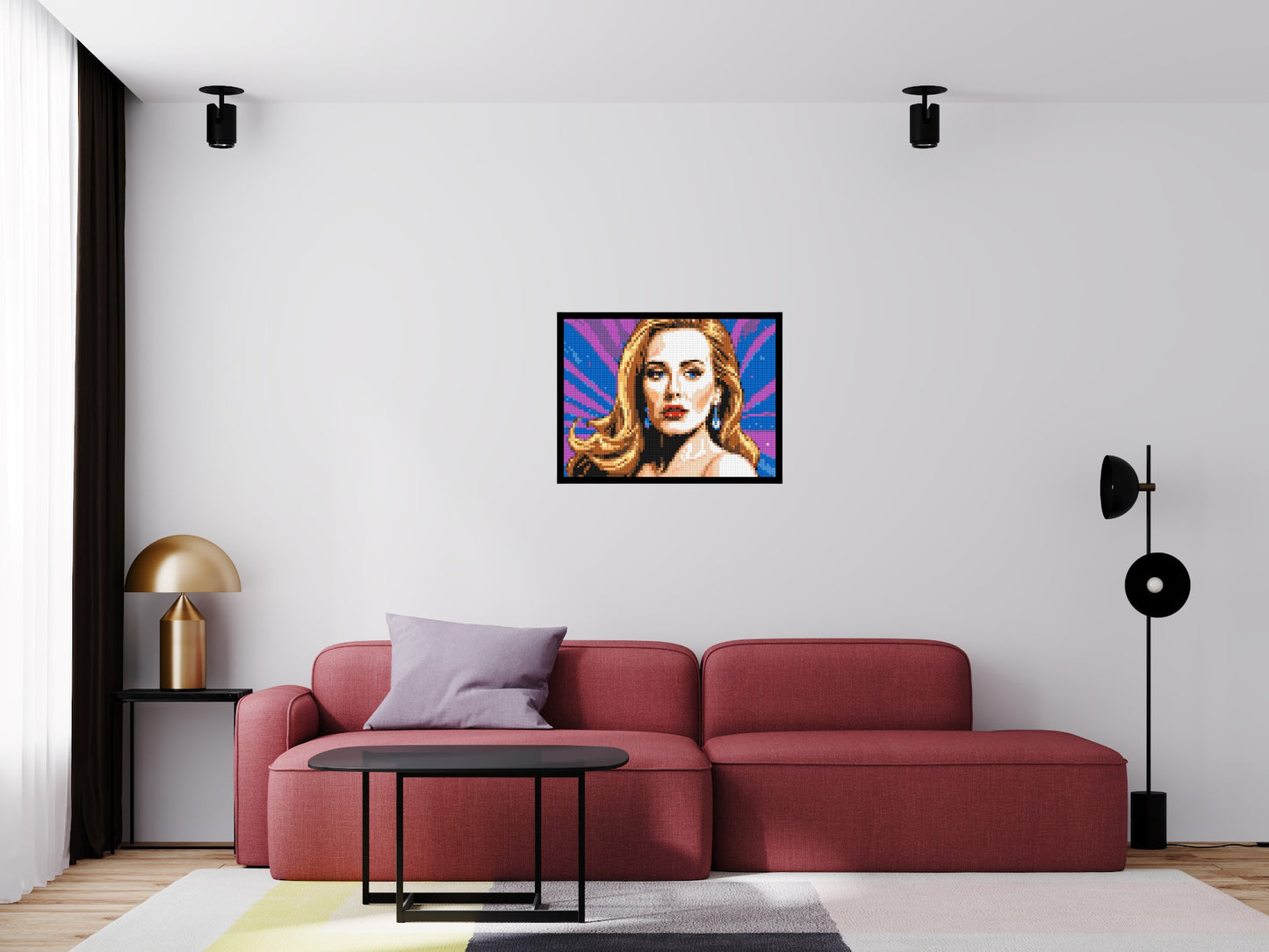 Adele - Brick Art Mosaic Kit 4x3 large