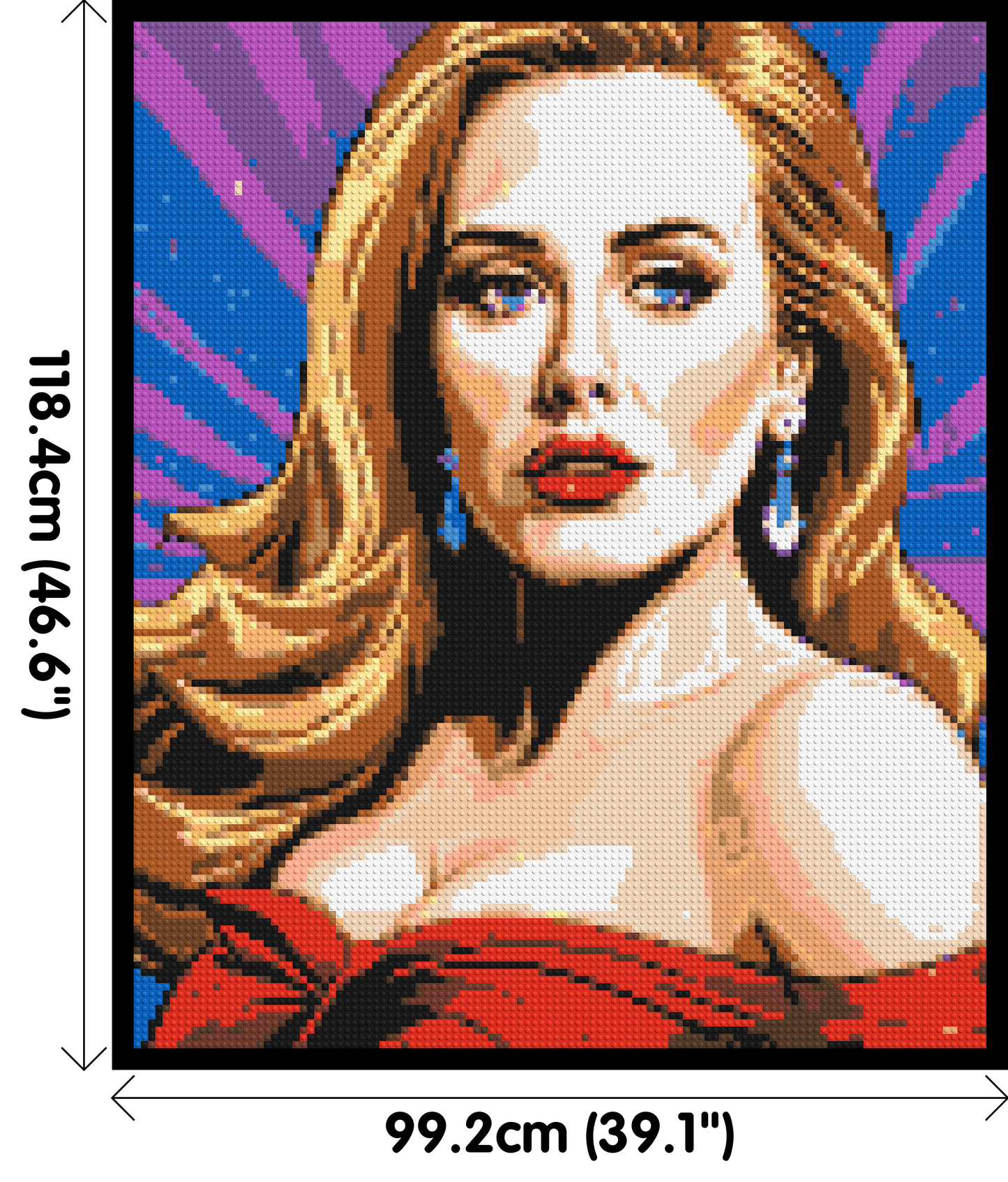 Adele - Brick Art Mosaic Kit 5x6 large