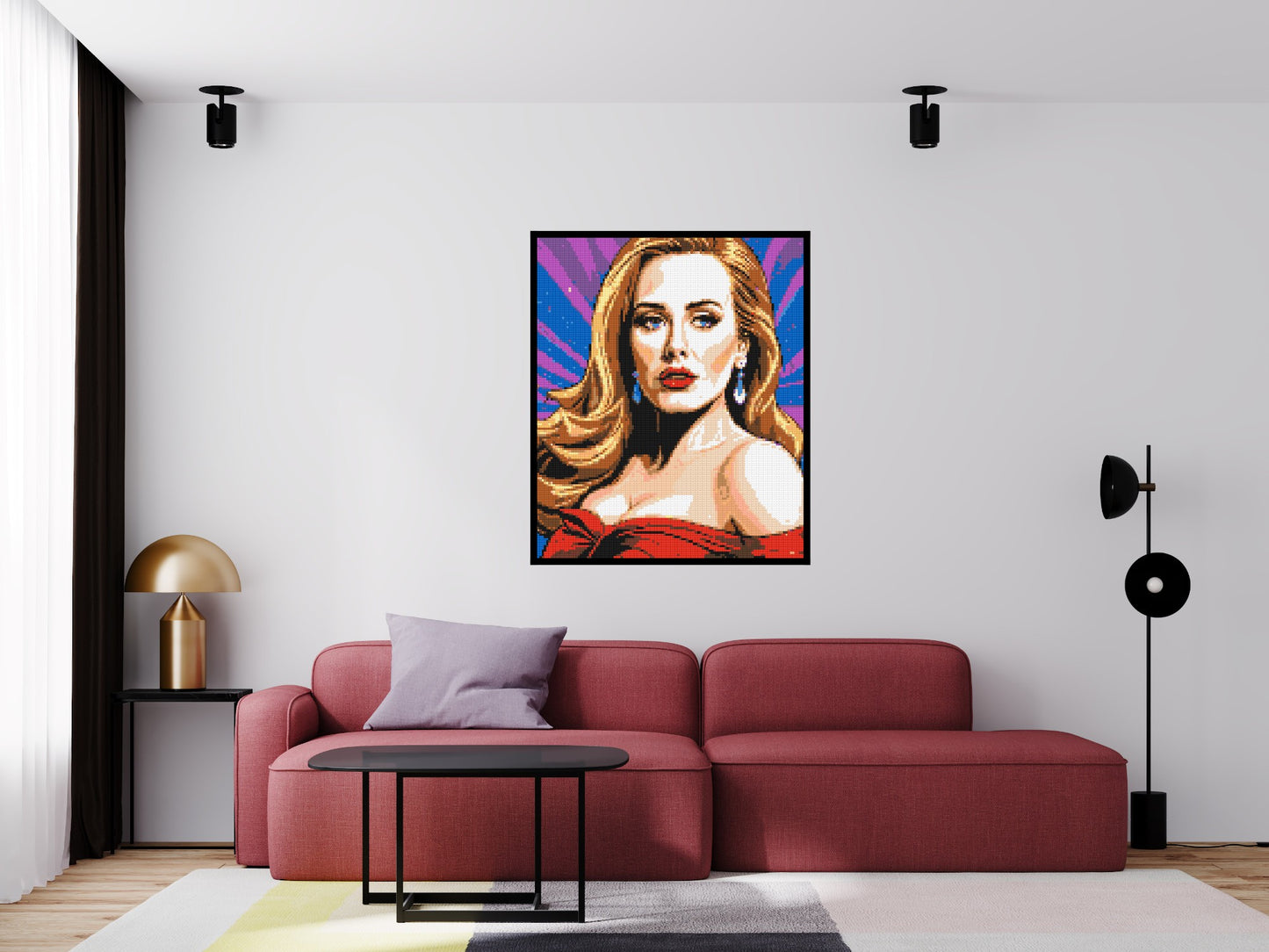 Adele - Brick Art Mosaic Kit 5x6 large