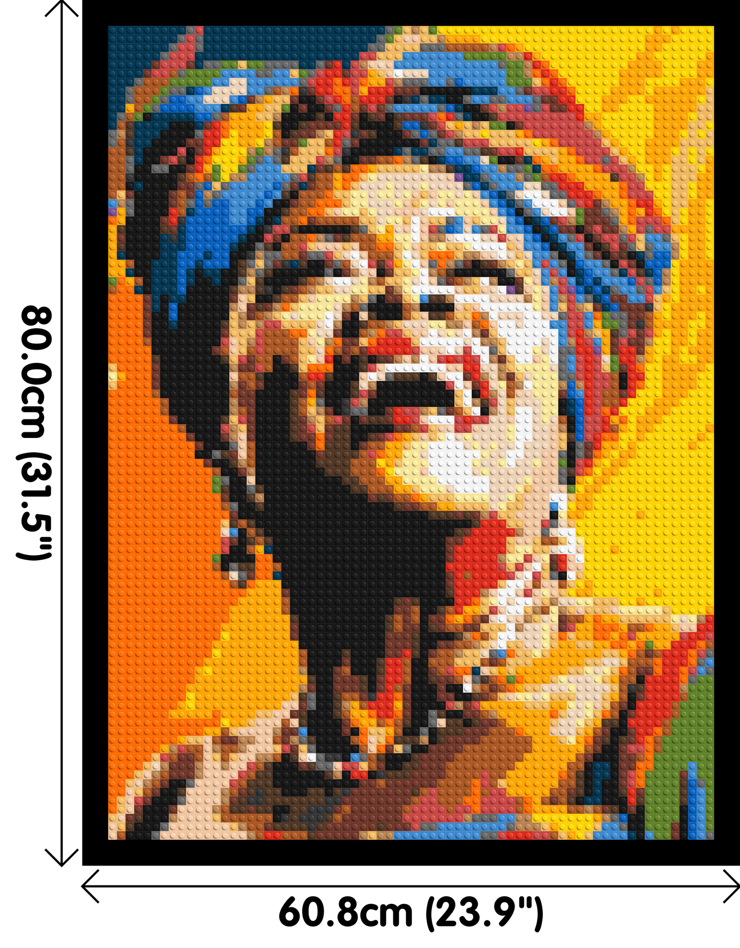 Maya Angelou - Brick Art Mosaic Kit 3x4 large