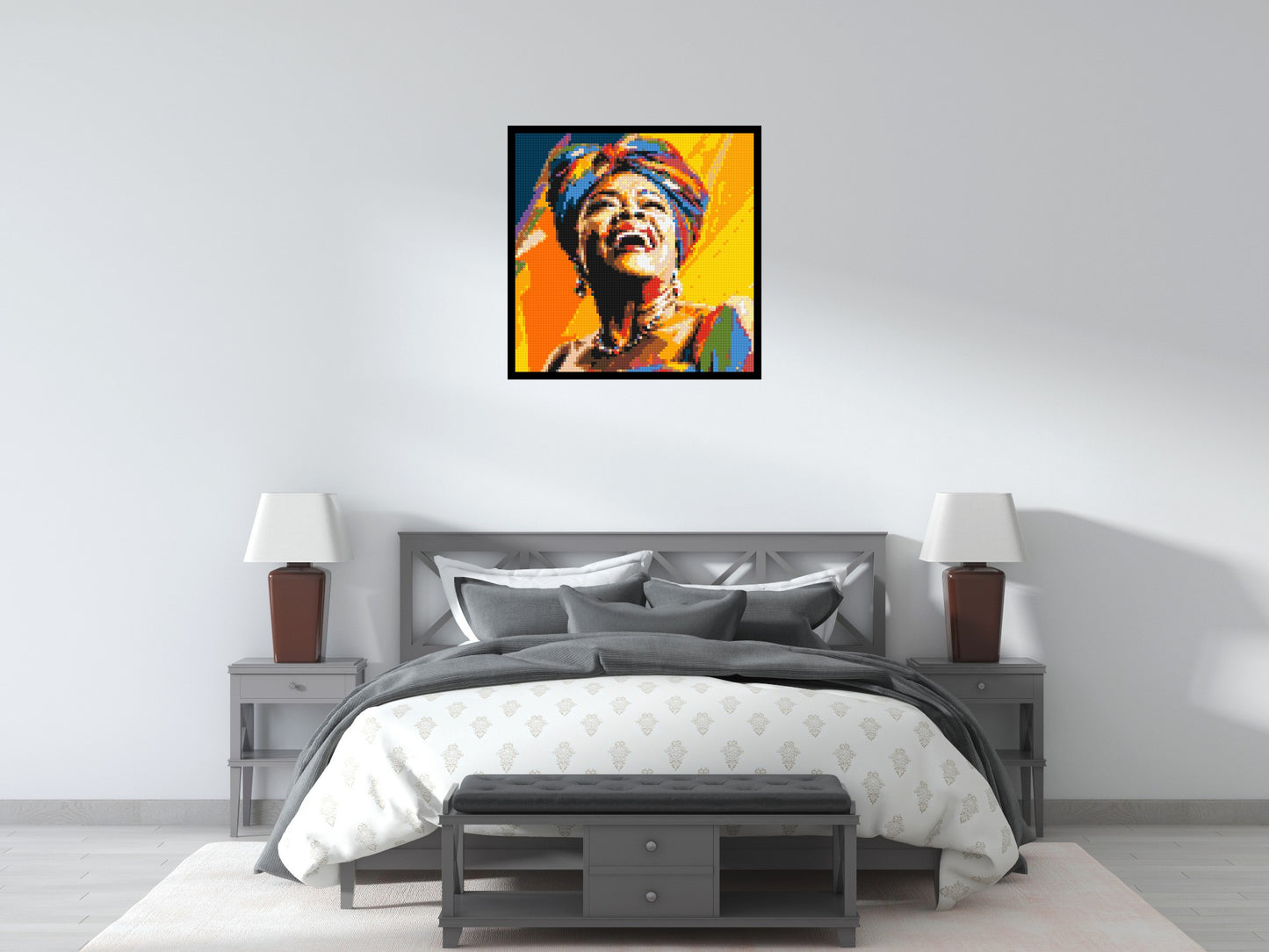 Maya Angelou - Brick Art Mosaic Kit 4x4 large