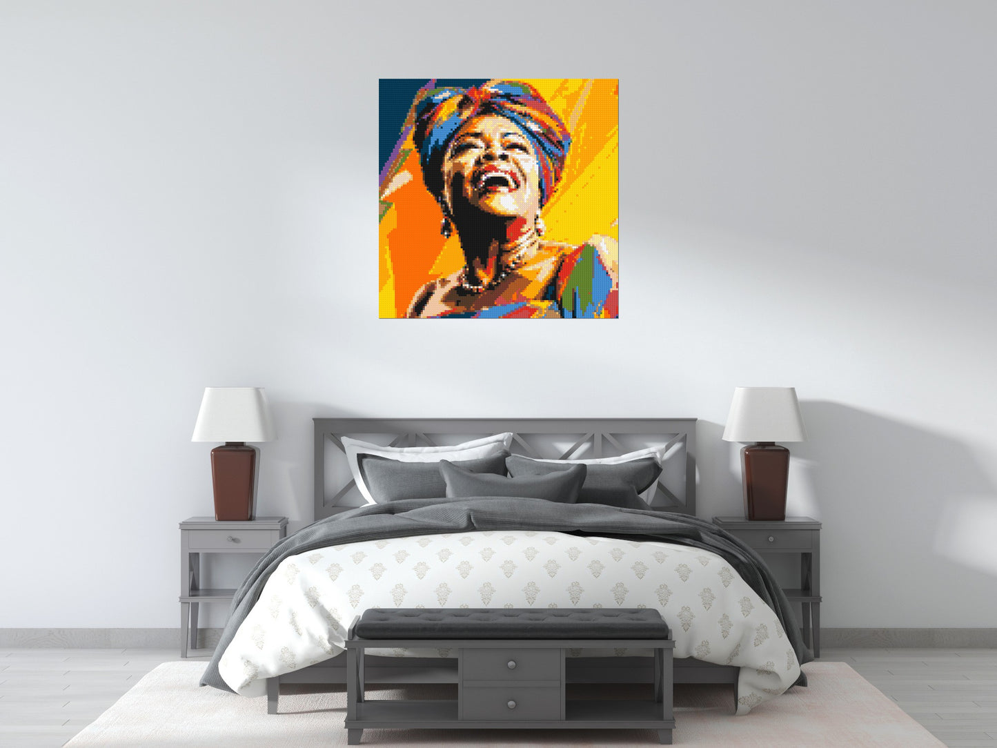 Maya Angelou - Brick Art Mosaic Kit 5x5 large