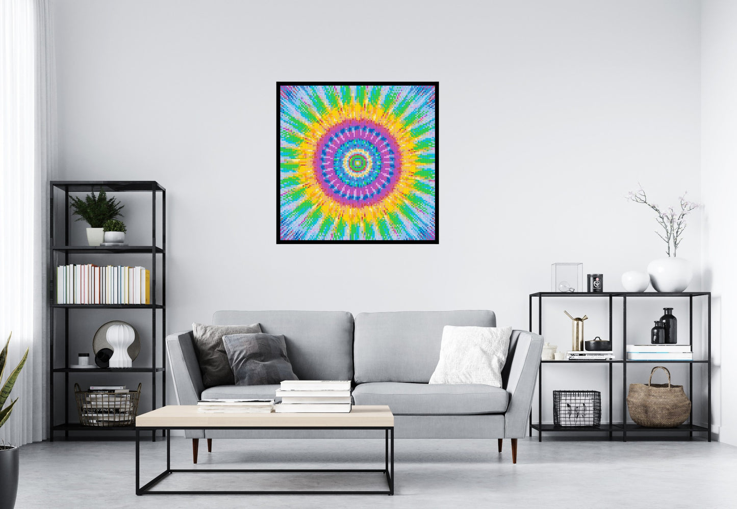 Abstract Pattern #4 - Brick Art Mosaic Kit 5x5 large