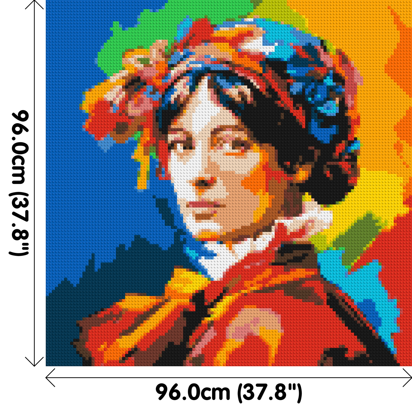 Jane Austen - Brick Art Mosaic Kit 5x5 large