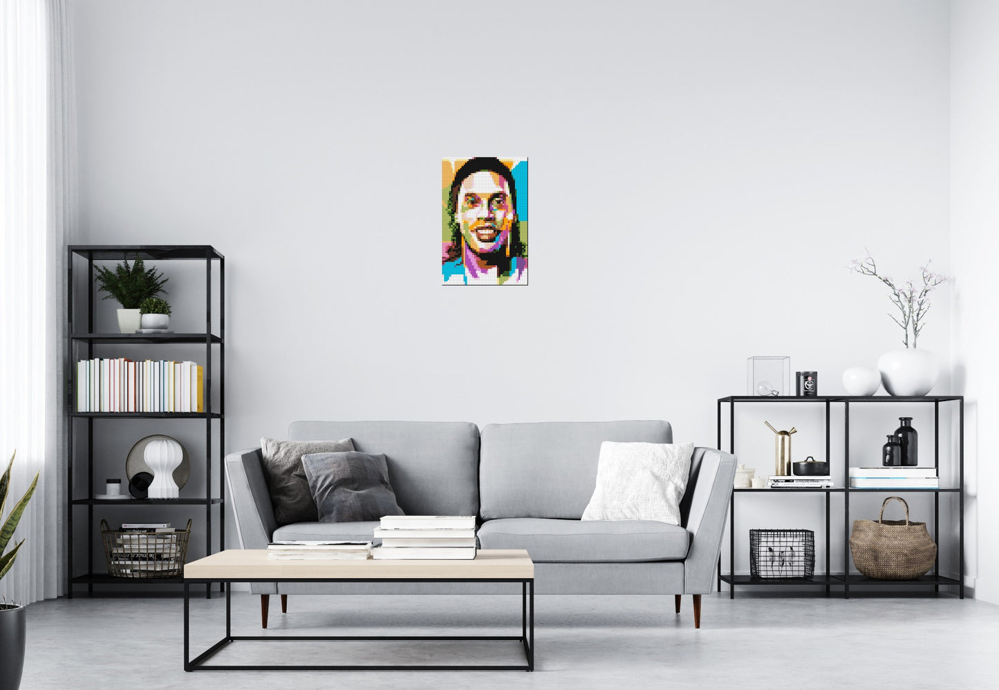 Ronaldinho Gaúcho - Brick Art Mosaic Kit 2x3 large