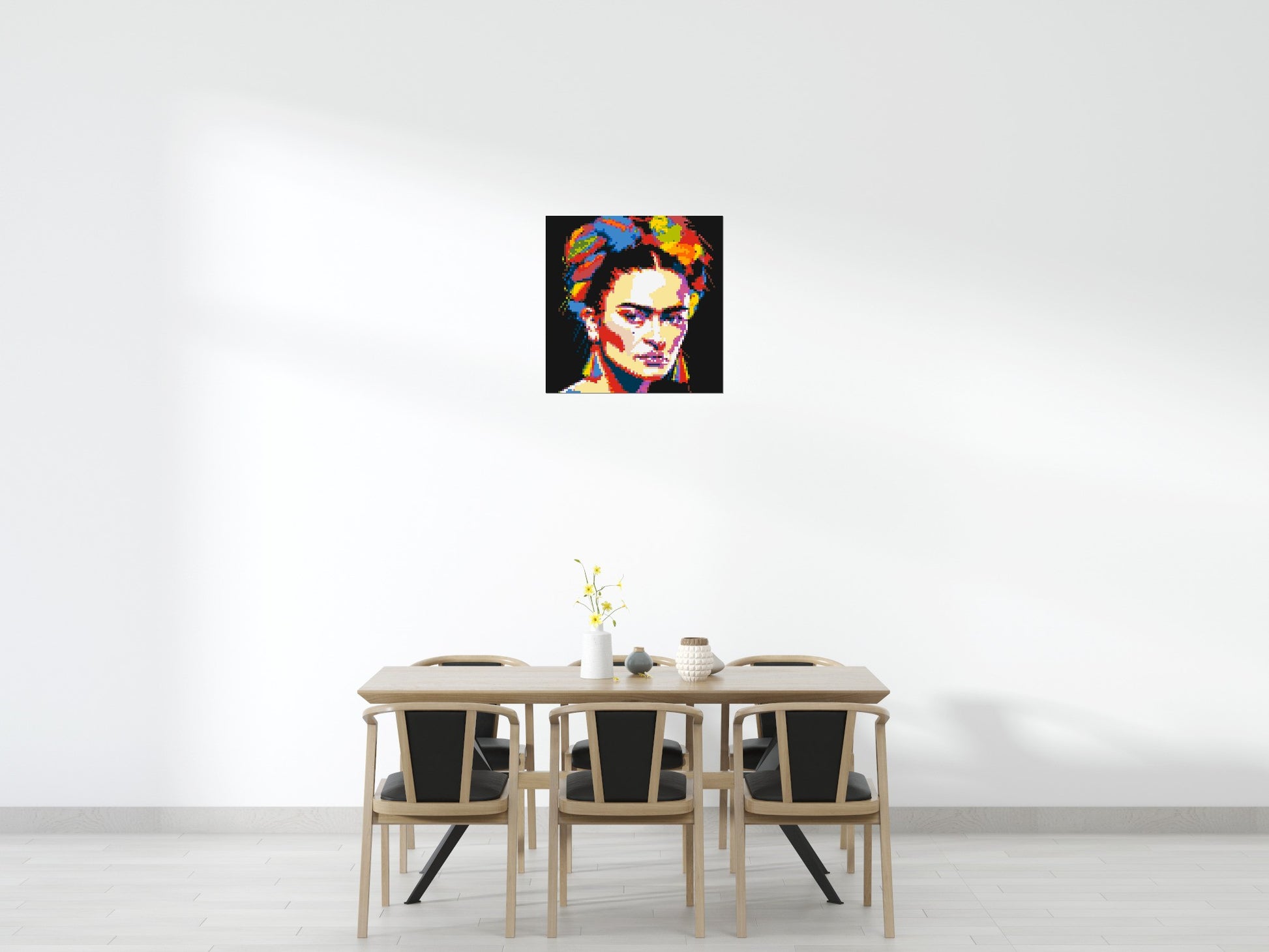 Frida Kahlo - Brick Art Mosaic Kit 4x4 scene